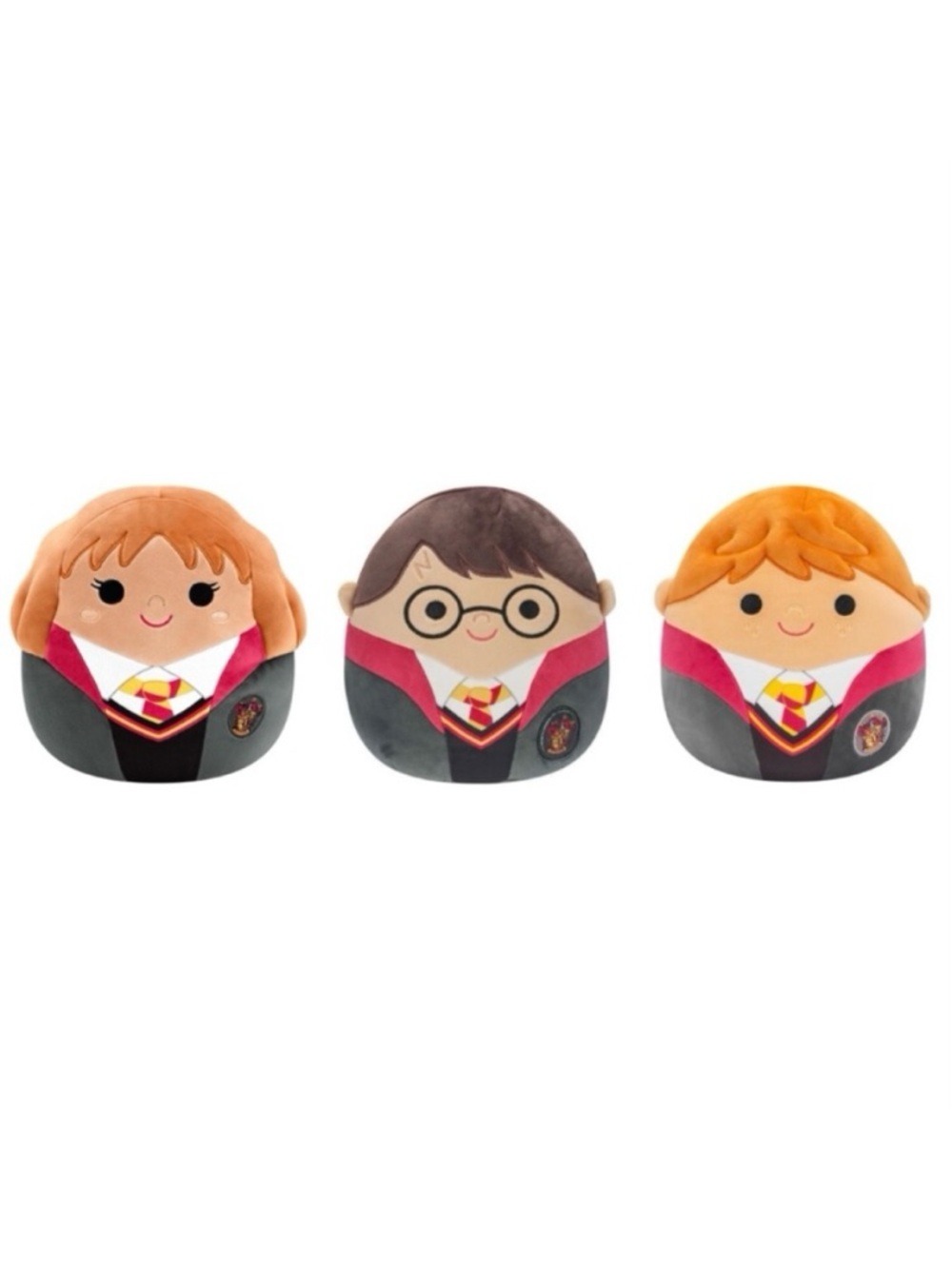 NEW! Squishmallows 8" Harry Potter Plush Toy Trio